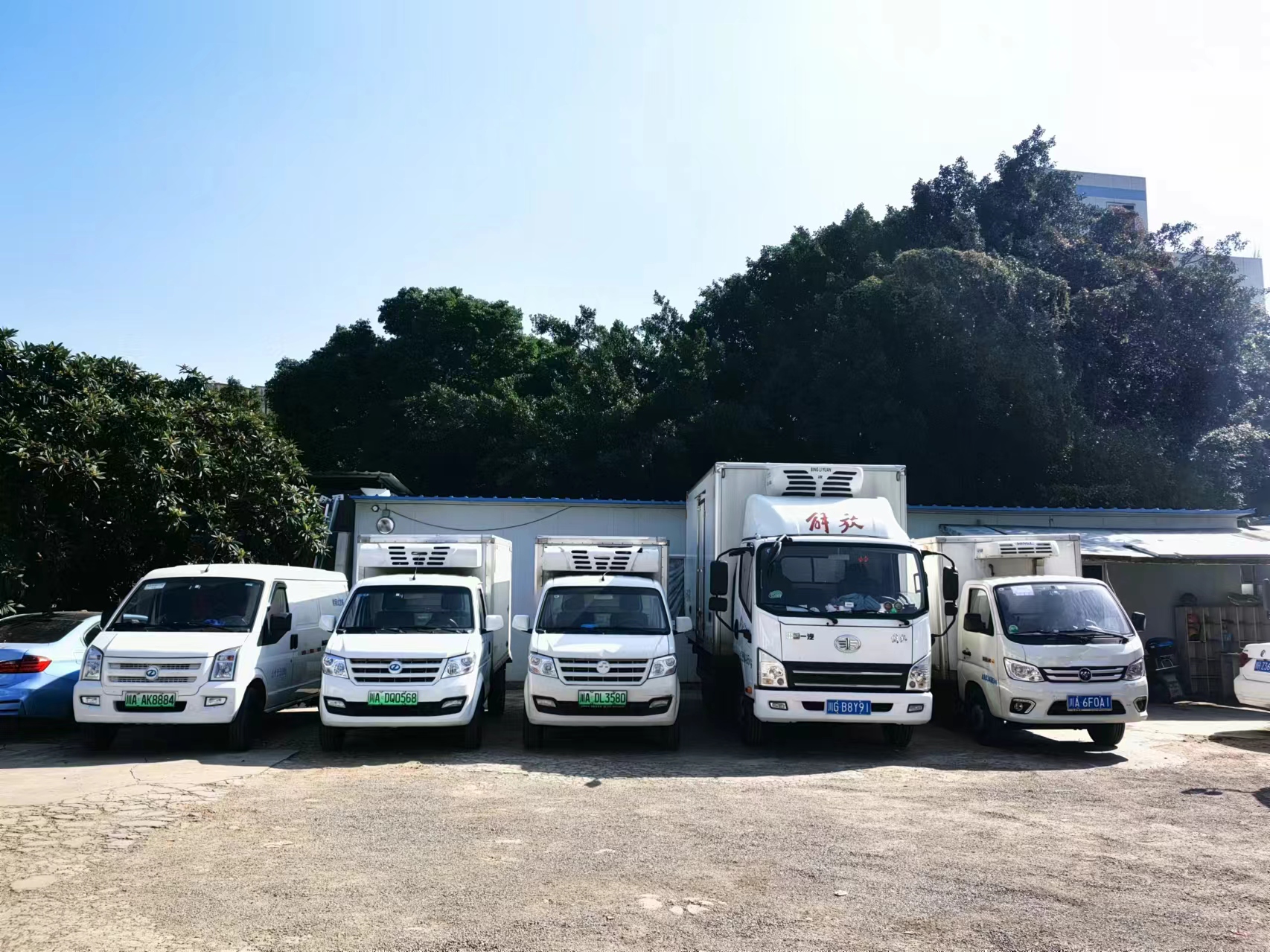 成都蔬菜配送公司廠房